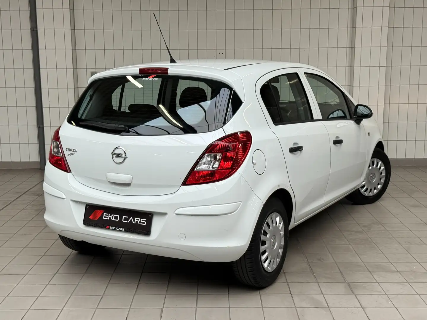 Opel Corsa 1.0i Essentia - Essence - 97.500 Km - 1er Prop !!! Blanc - 2