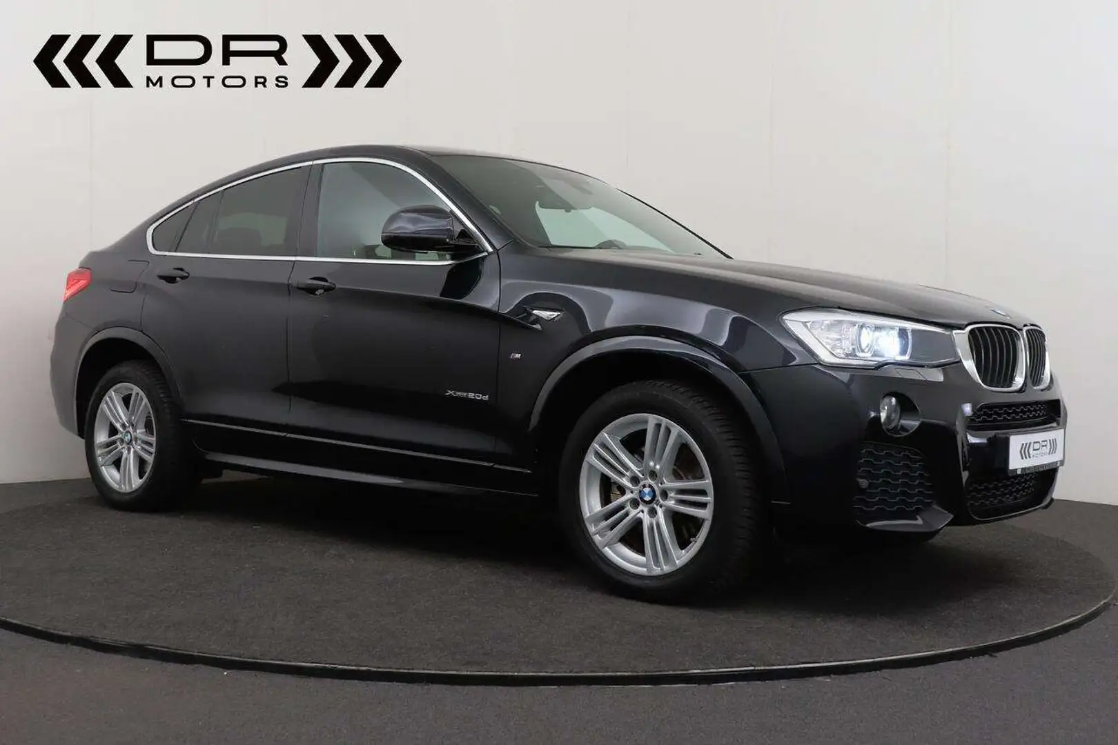 BMW X4 20dA xDrive M Pack - LEDER - NAVI - XENON - TRE... Noir - 2