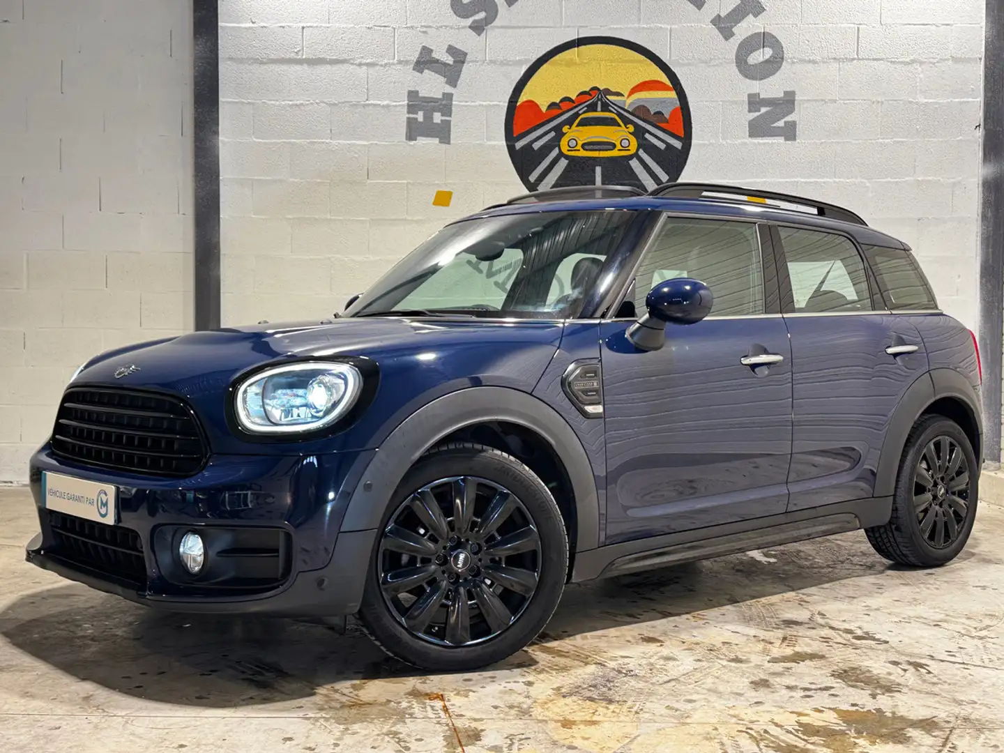MINI One D 116CV LONGSTONE TOIT OUVRANT BOITE AUTO CARPLAY GA Bleu - 1