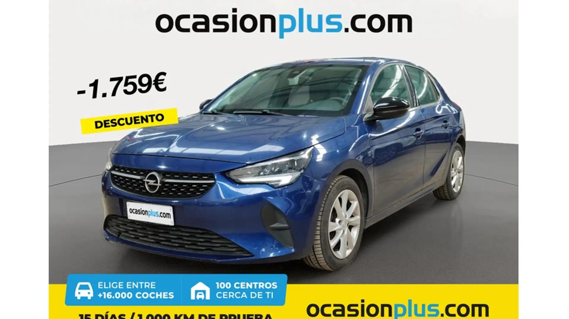 Opel Corsa 1.2T XHL S/S Elegance 100 Bleu - 1