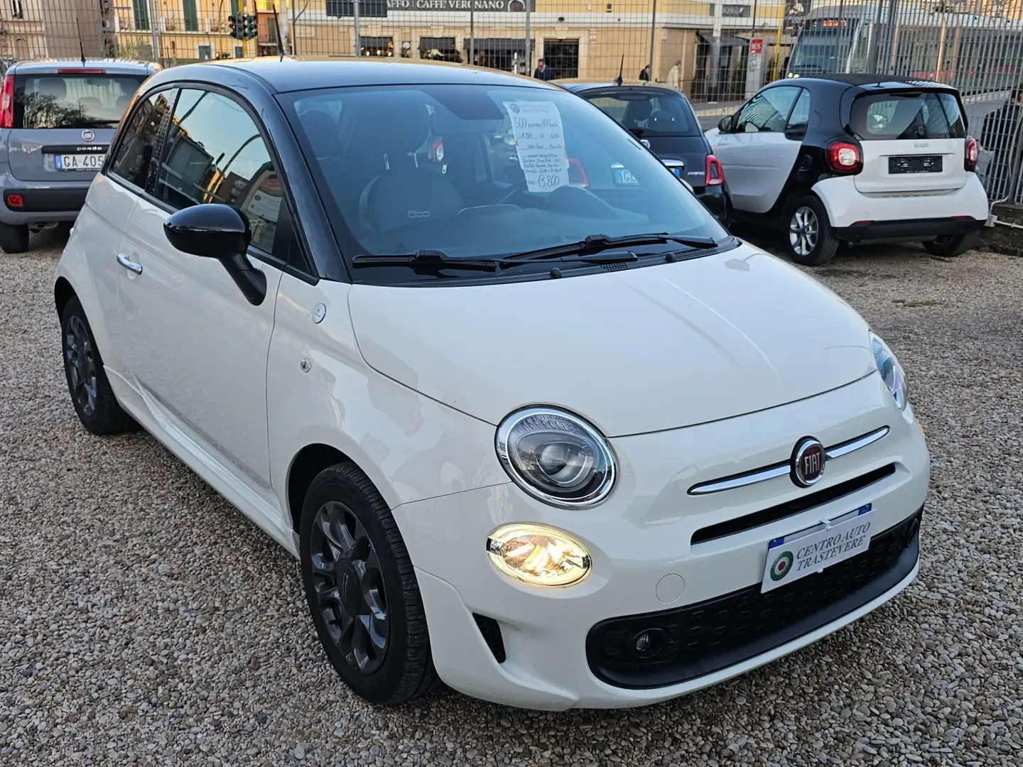 Fiat 500 1.0 Hybrid Hey Google Connect Weiß - 2