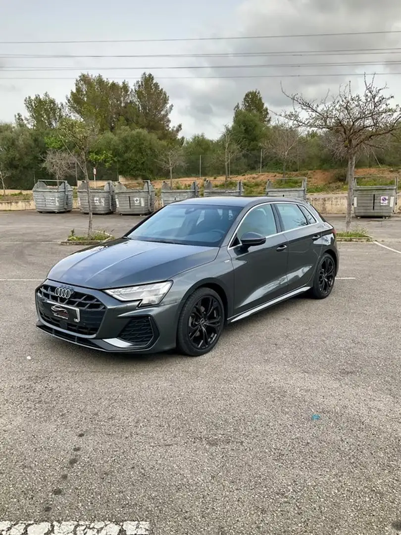 Audi A3 Sportback Genuine ed TFSI 110kW S tronic Gris - 1