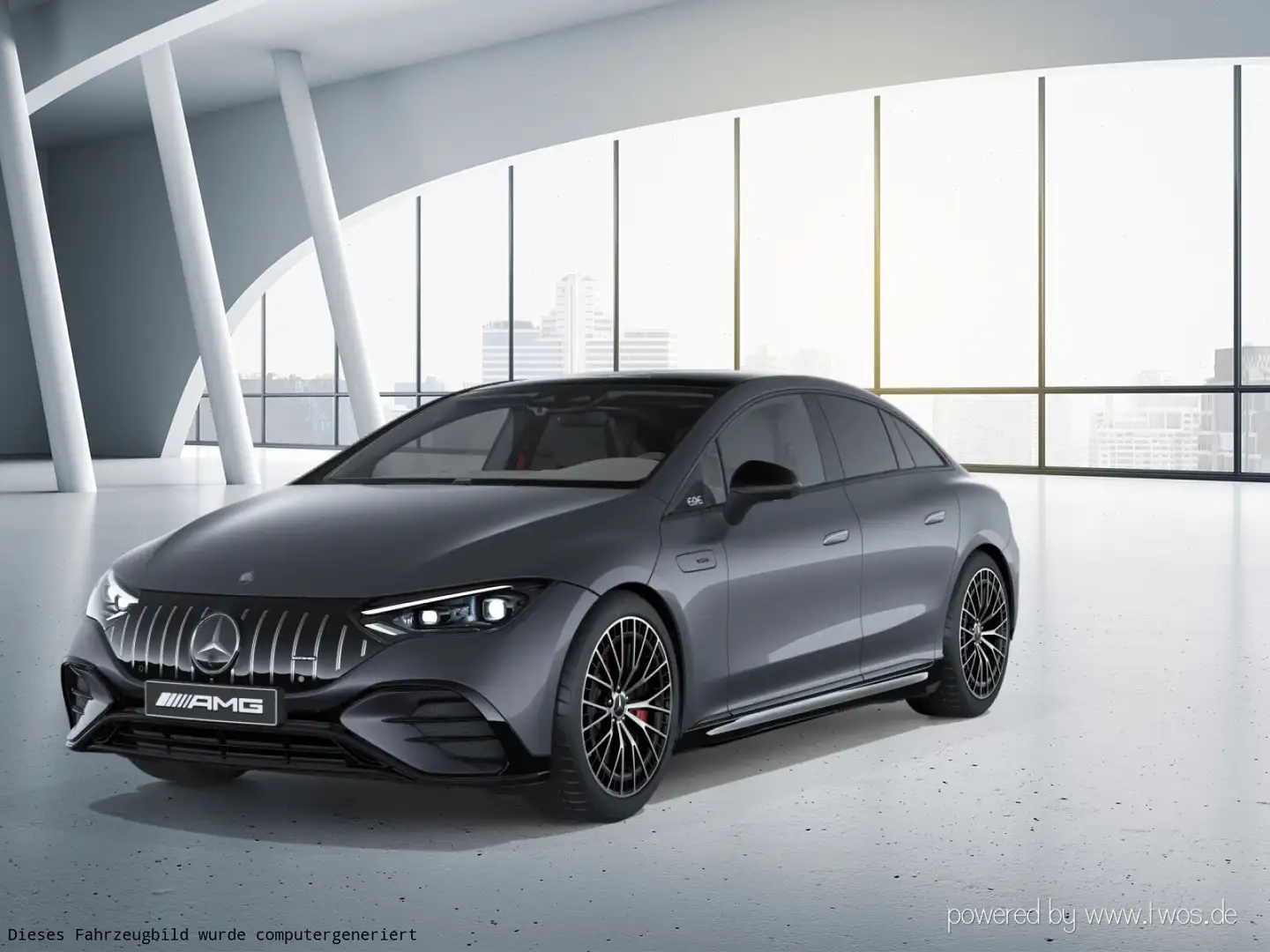 Mercedes-Benz EQE 53 EQE 53 AMG 4M+ Pano-Dach/Distronic/Kamera/Memory Grau - 2