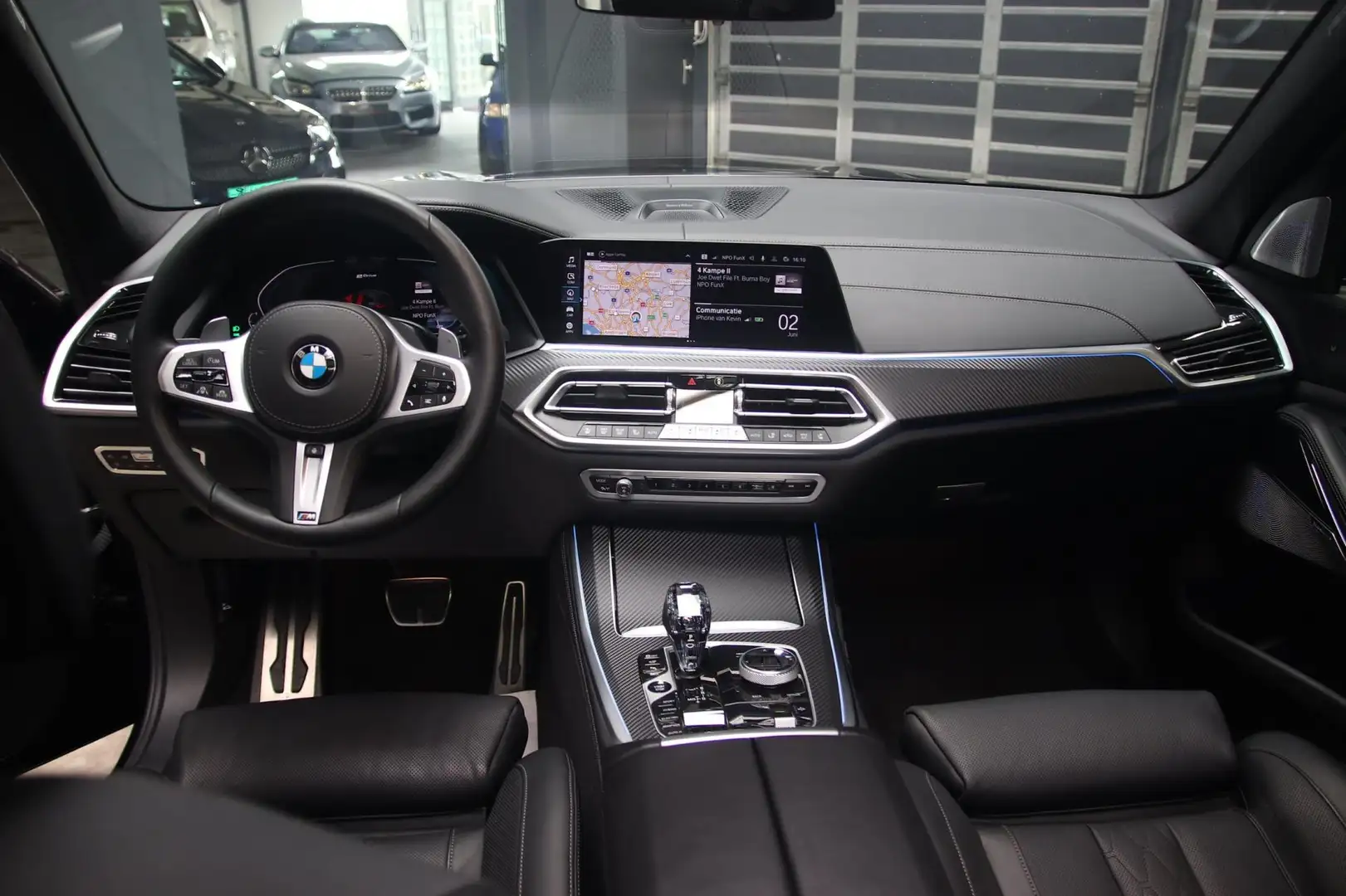 BMW X5 XDrive45e B&W-CRYSTAL-HUD-MEMORY-MASSAGE-STOELKOEL Noir - 2