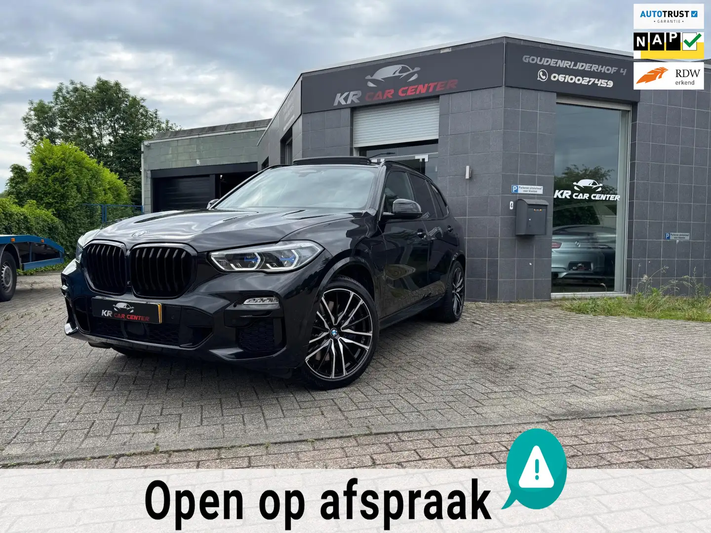 BMW X5 XDrive45e B&W-CRYSTAL-HUD-MEMORY-MASSAGE-STOELKOEL Noir - 1