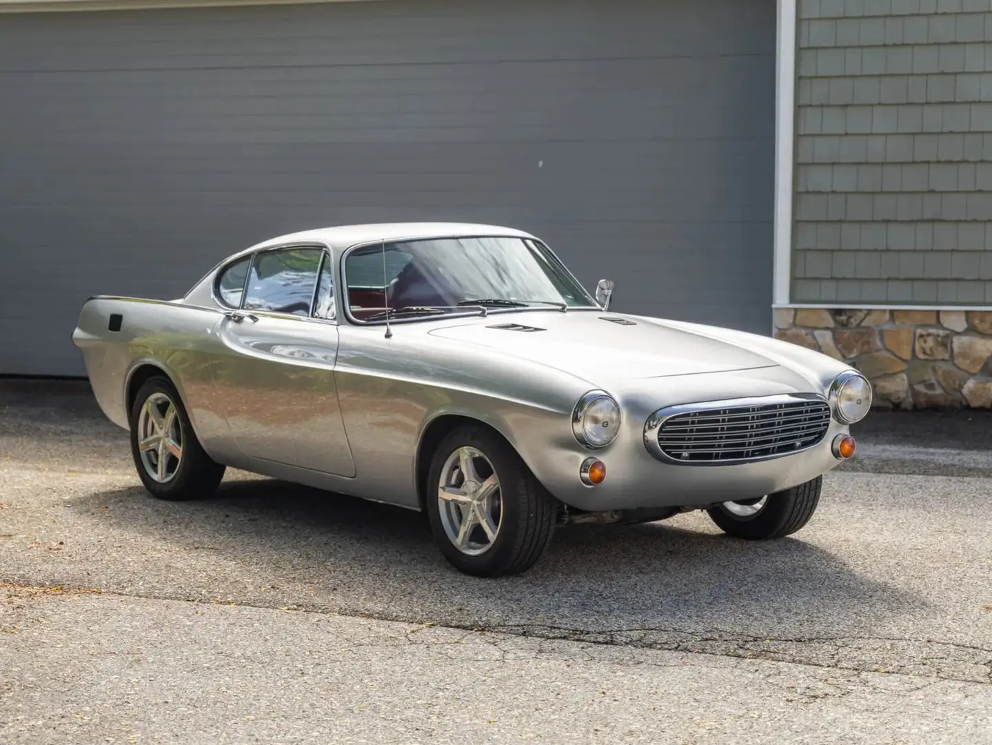 Volvo P1800 E Argent - 1