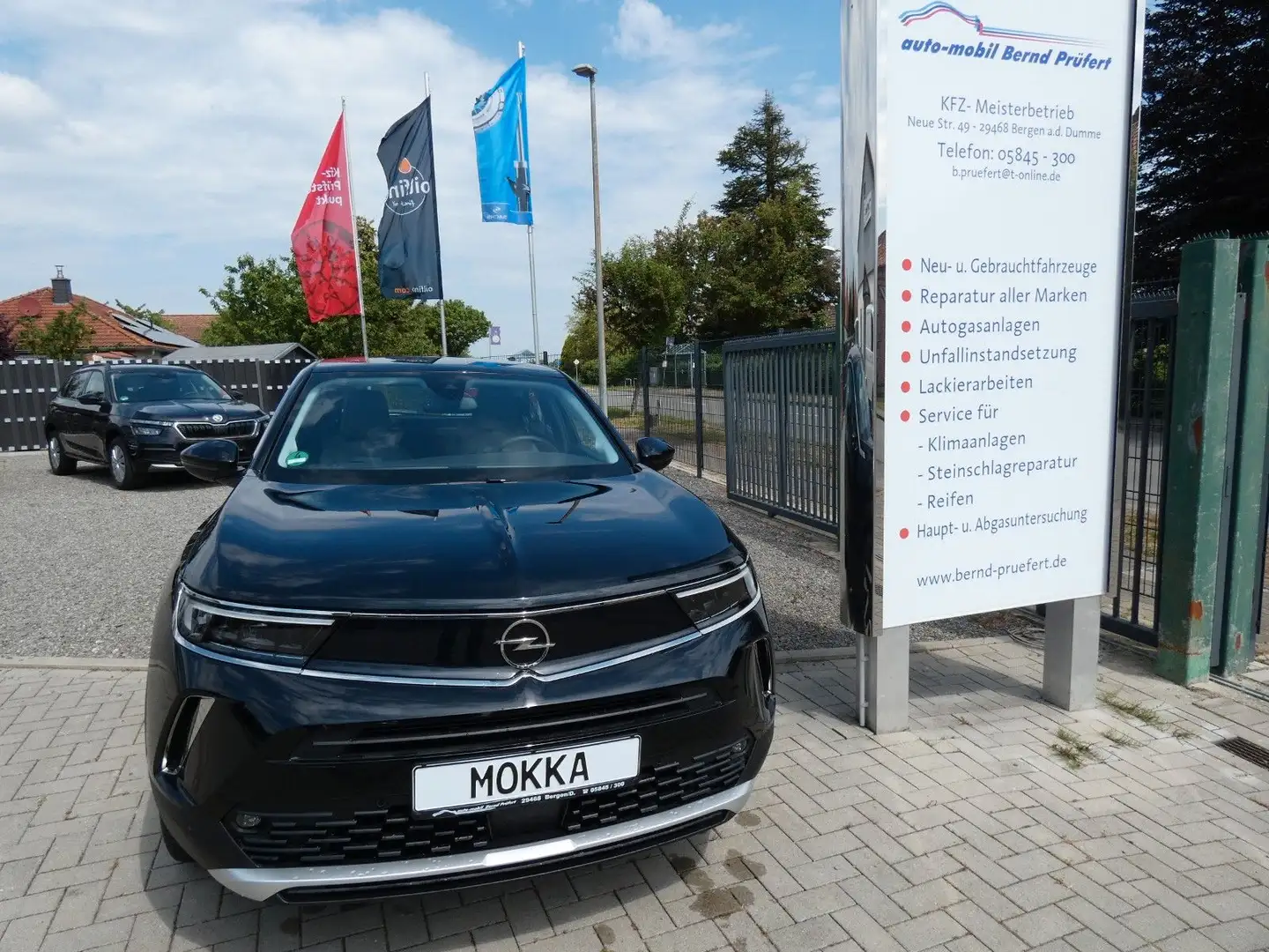 Opel Mokka 1.2 Eleg Klima SHZ LHZ PDC Kamera Navi Noir - 1