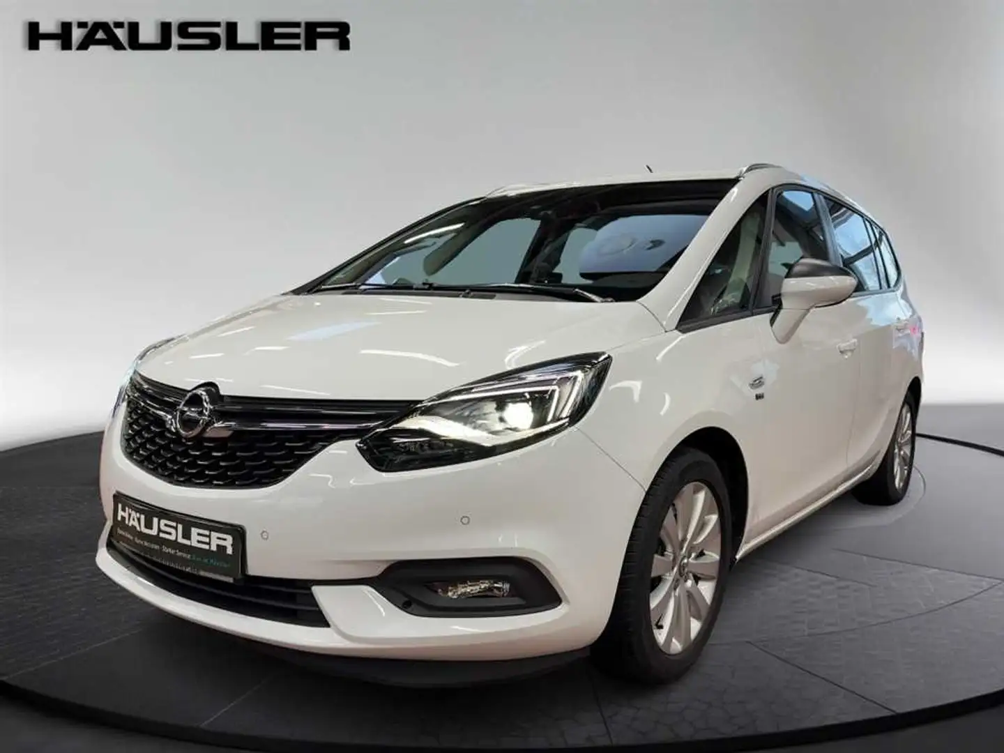 Opel Zafira 1.6T 120 Jahre AHK*NAVI*7 SITZER Blanc - 1