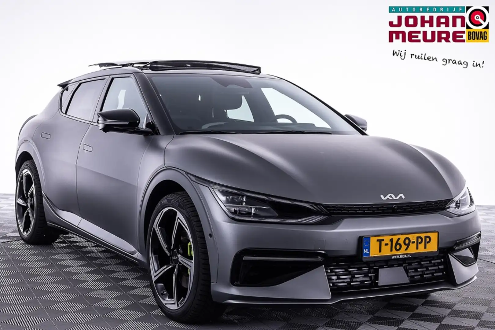 Kia EV6 GT-Line 77.4 kWh | PANORAMADAK | Head-Up | CARPLAY Grijs - 1