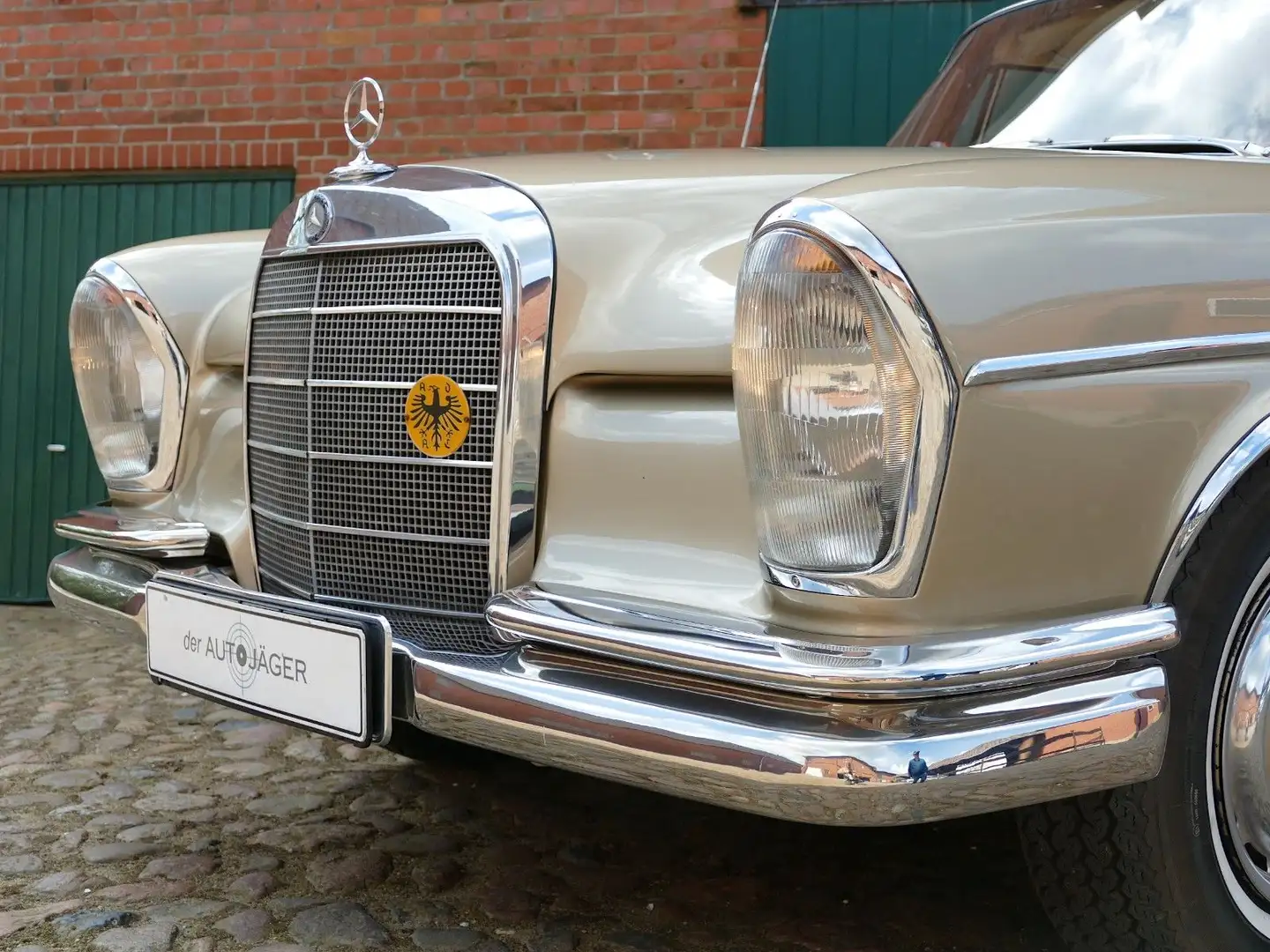 Mercedes-Benz 300 SE Coupe W112, Schiebedach,  Leder pergament Béžová - 2