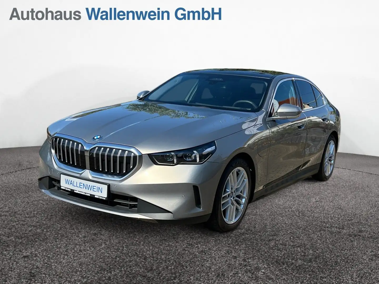 BMW 530 e Aut., Panorama, 360° Kamera, HuD, DrivAssPro Grijs - 1