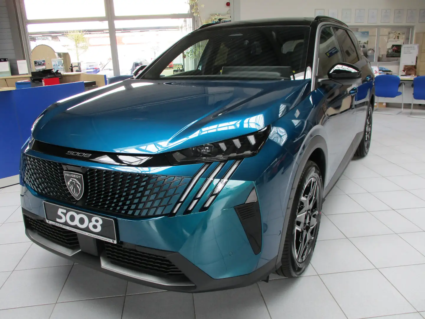 Peugeot 5008 GT Hybrid 136 e-DSC6 - Neuwagen Bleu - 1