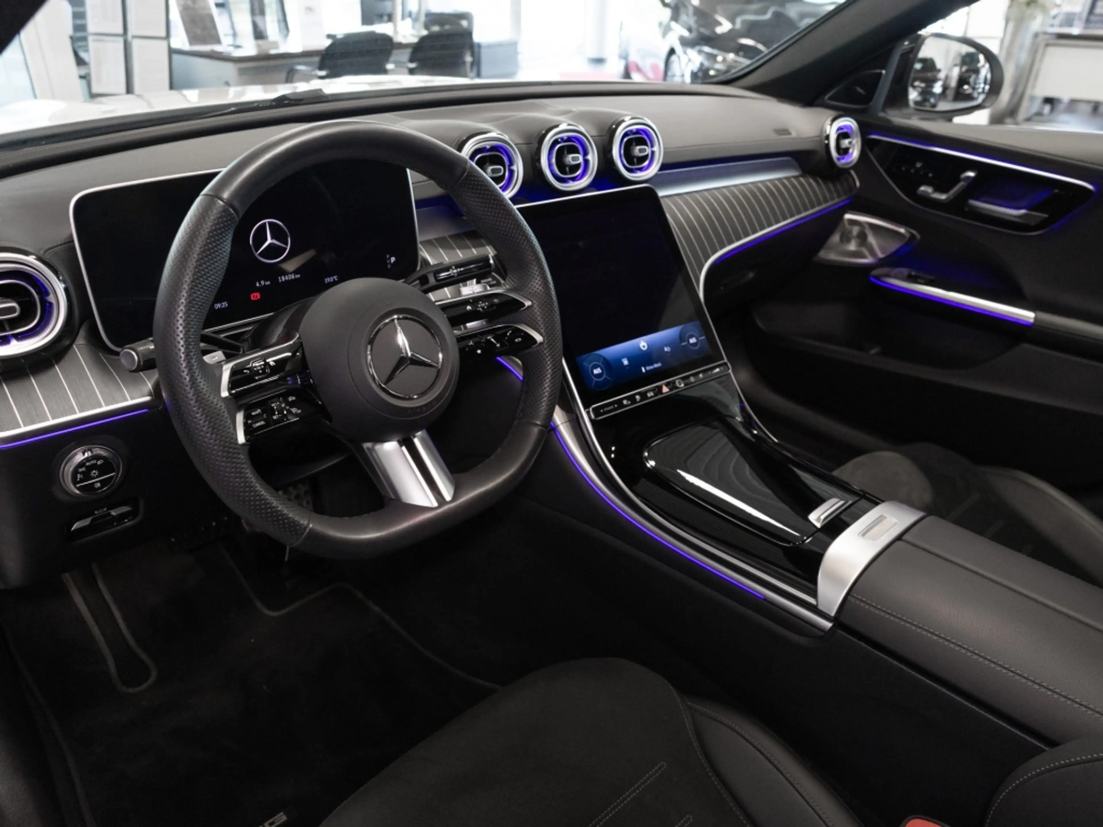 Mercedes-Benz C 300 T e ,  AMG BURM NIGHT PREMIUM MEMO 360 PDC — photo 7