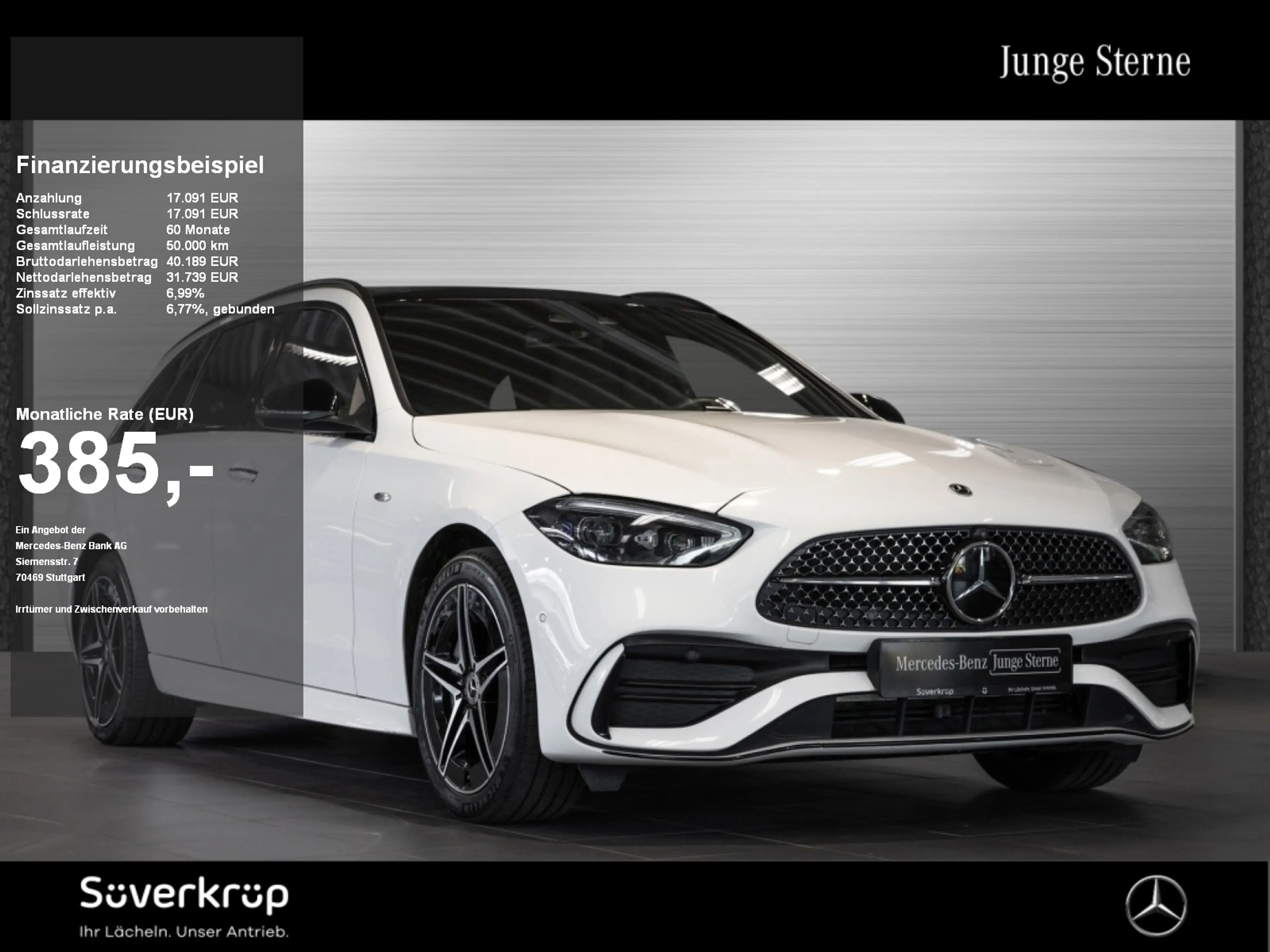 Mercedes-Benz C 300 T e ,  AMG BURM NIGHT PREMIUM MEMO 360 PDC