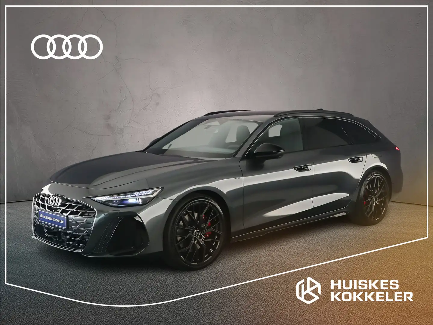 Audi A6 Avant e-hybrid quattro 367pk S edition Competition Gris - 1