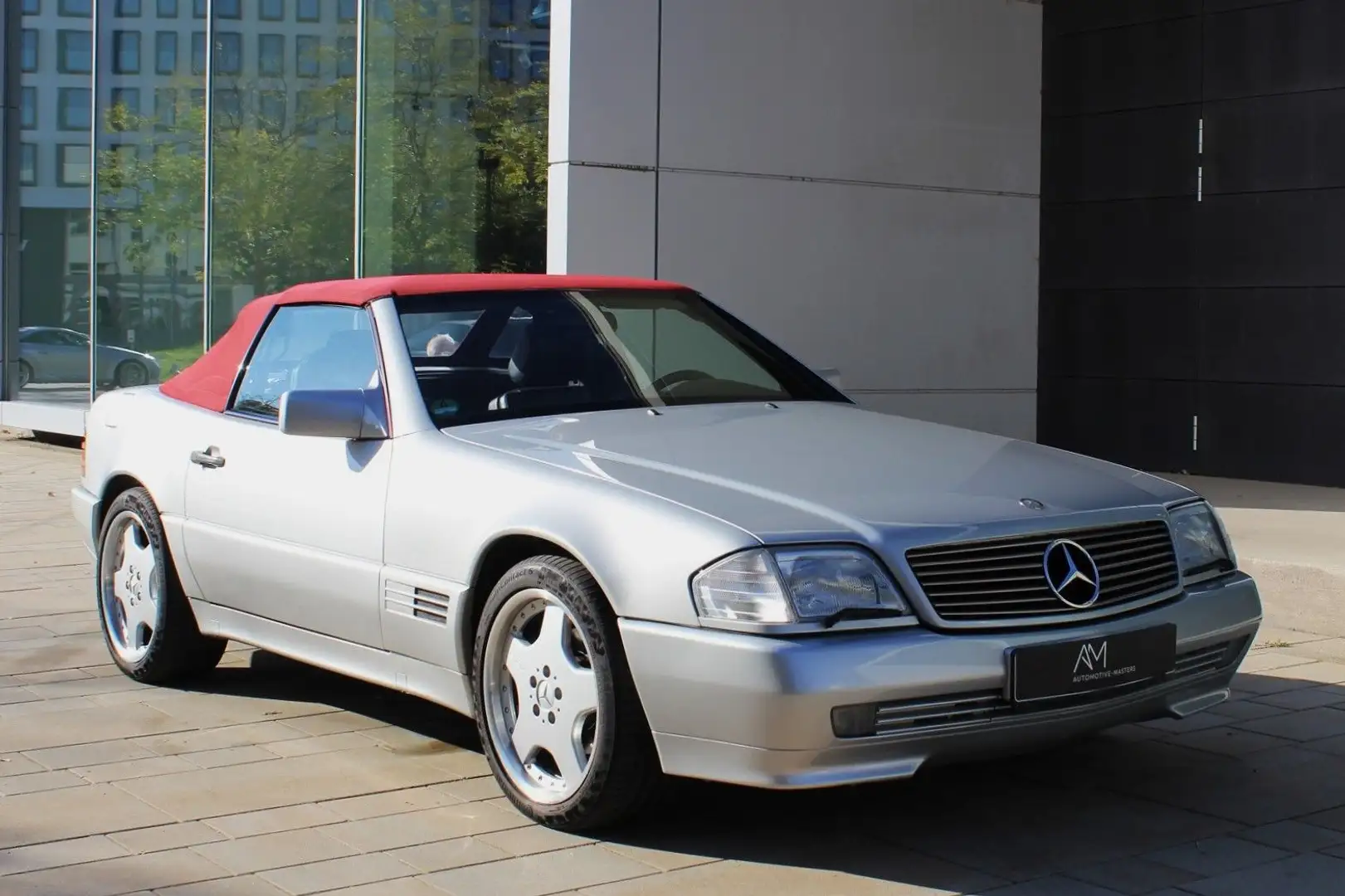 Mercedes-Benz SL 280 | Rotes Verdeck | 18" AMG | D-Fzg | Silber - 1