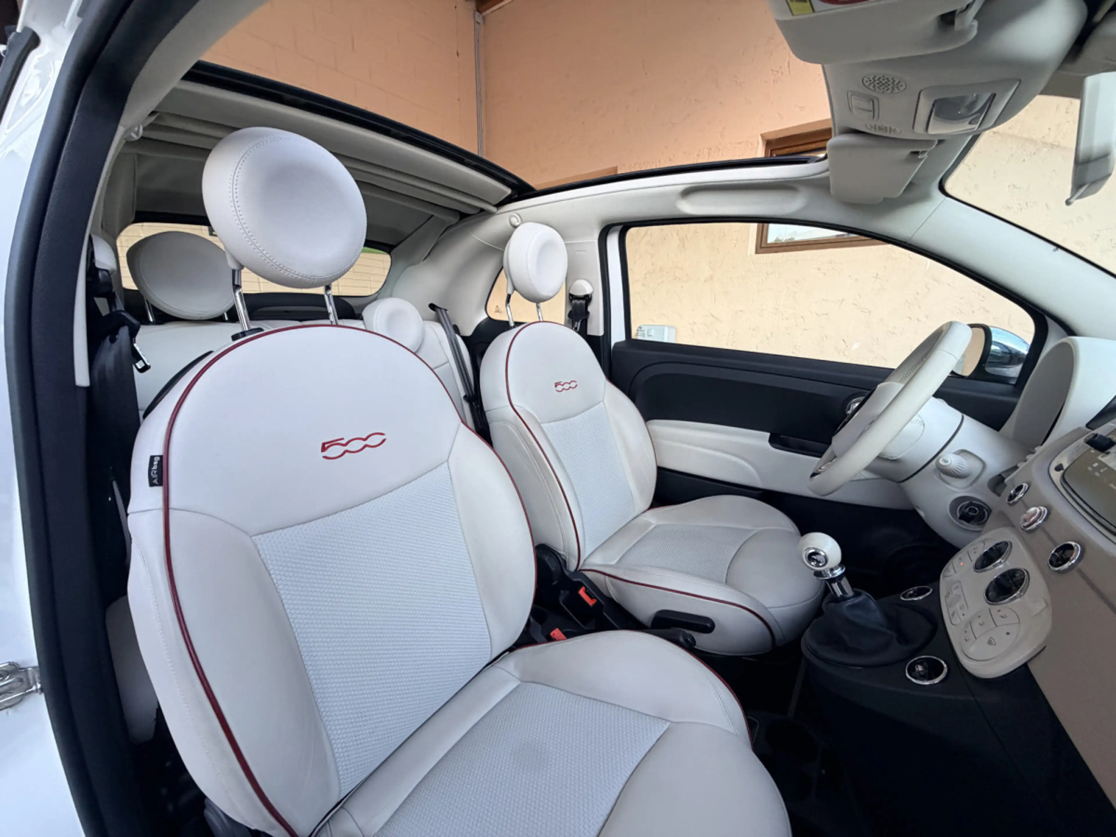 Fiat 500 C LOUNGE CABRIO-CUIR-GPS 85CV — photo 9