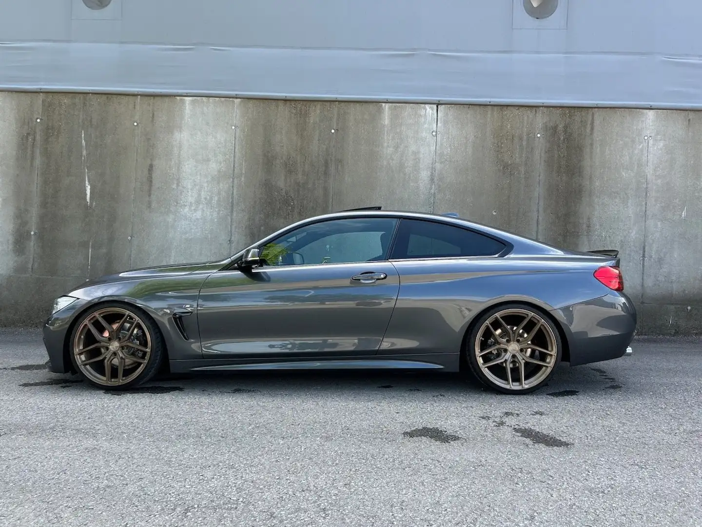 BMW 428 428i xDrive Coupe Österreich-Paket Aut. Grau - 1