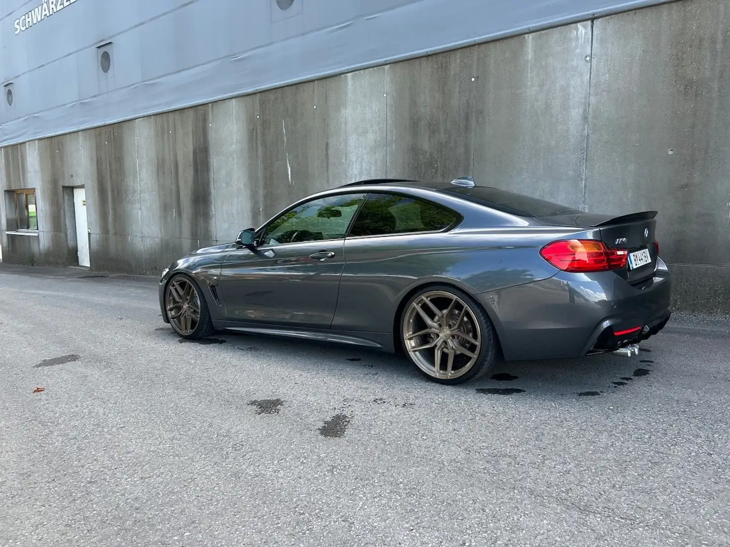BMW 428 428i xDrive Coupe Österreich-Paket Aut. Grau - 2