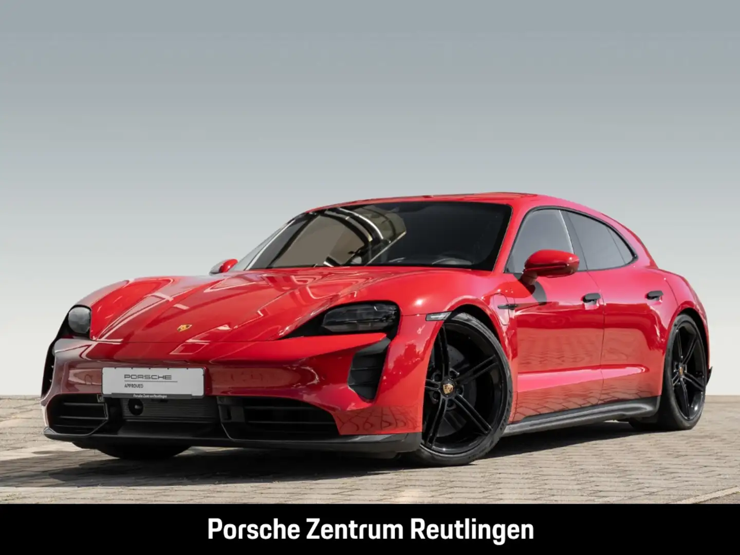 Porsche Taycan Turbo S Sport Turismo BOSE Luftfederung Rot - 1