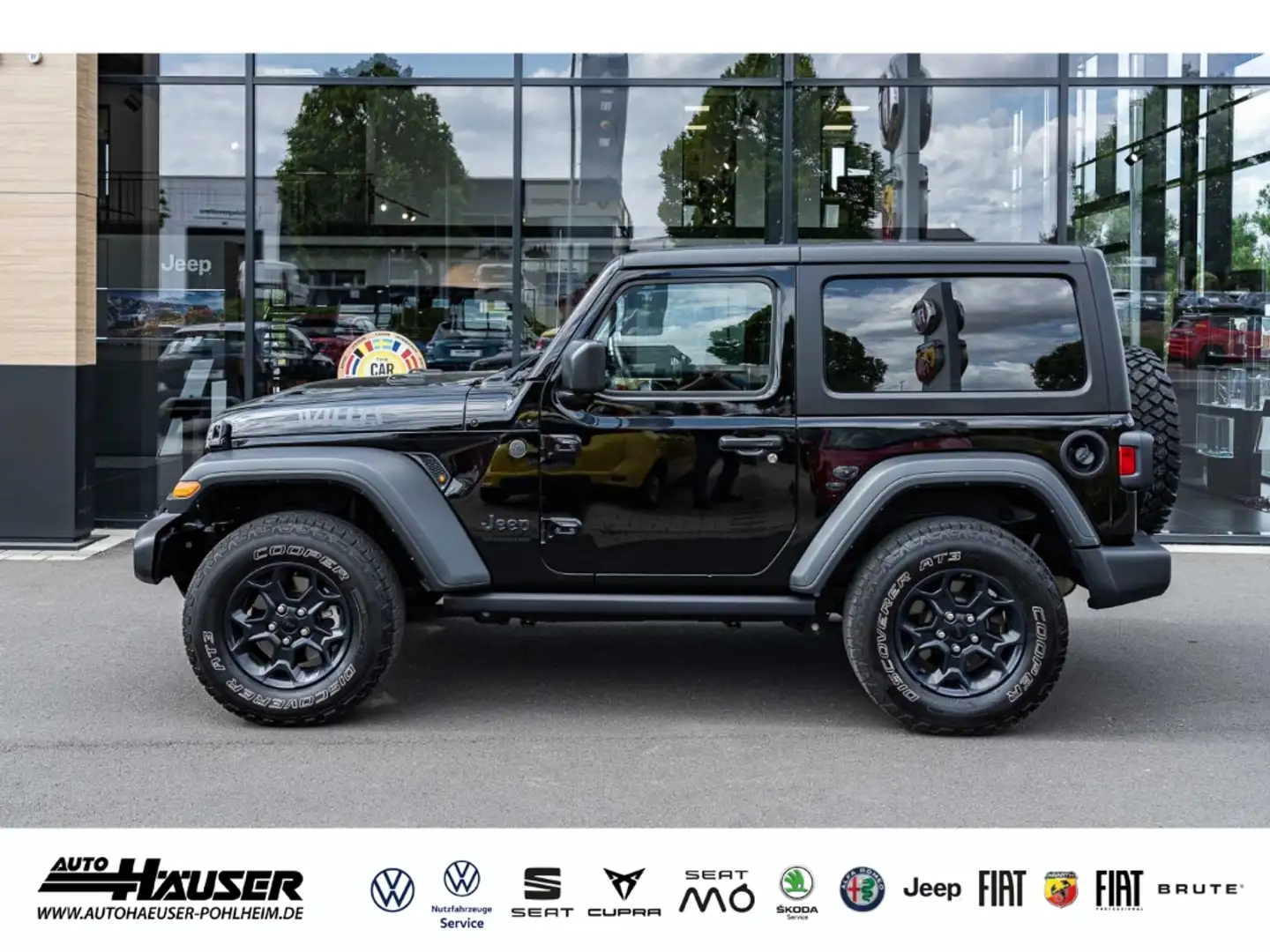 Jeep Wrangler WILLYS 3.6 V6 eTorque AT8 4x4 AHK NAVI LED LEDER S Fekete - 2