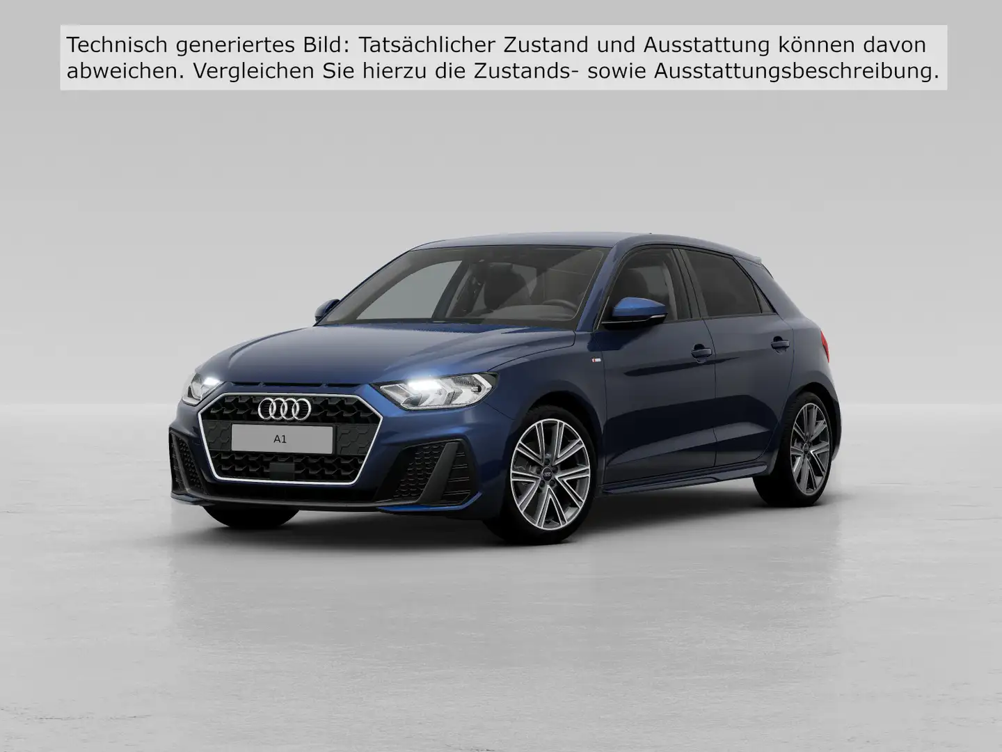 Audi A1 S line 30 TFSI VIRTUAL PDC SHZ Blue - 2