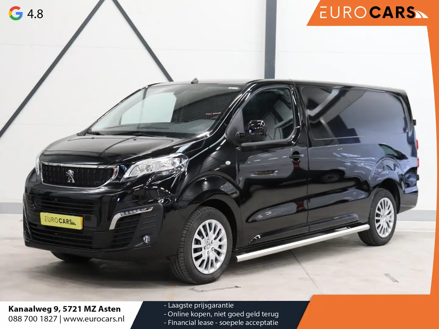 Peugeot Expert 145pk L3 Automaat Airco Navi Cruise Trekhaak Schwarz - 1