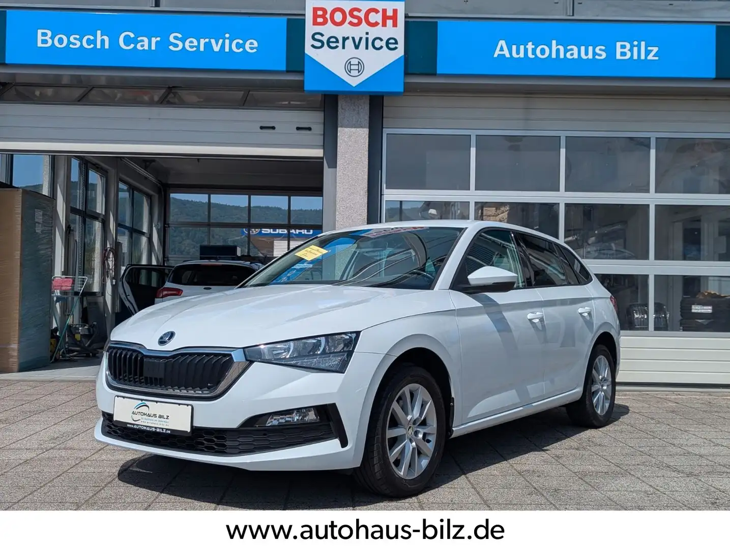 Skoda Scala Ambition*Alu*1.hd.*LED*PDC*SHZ*DAB Weiß - 1