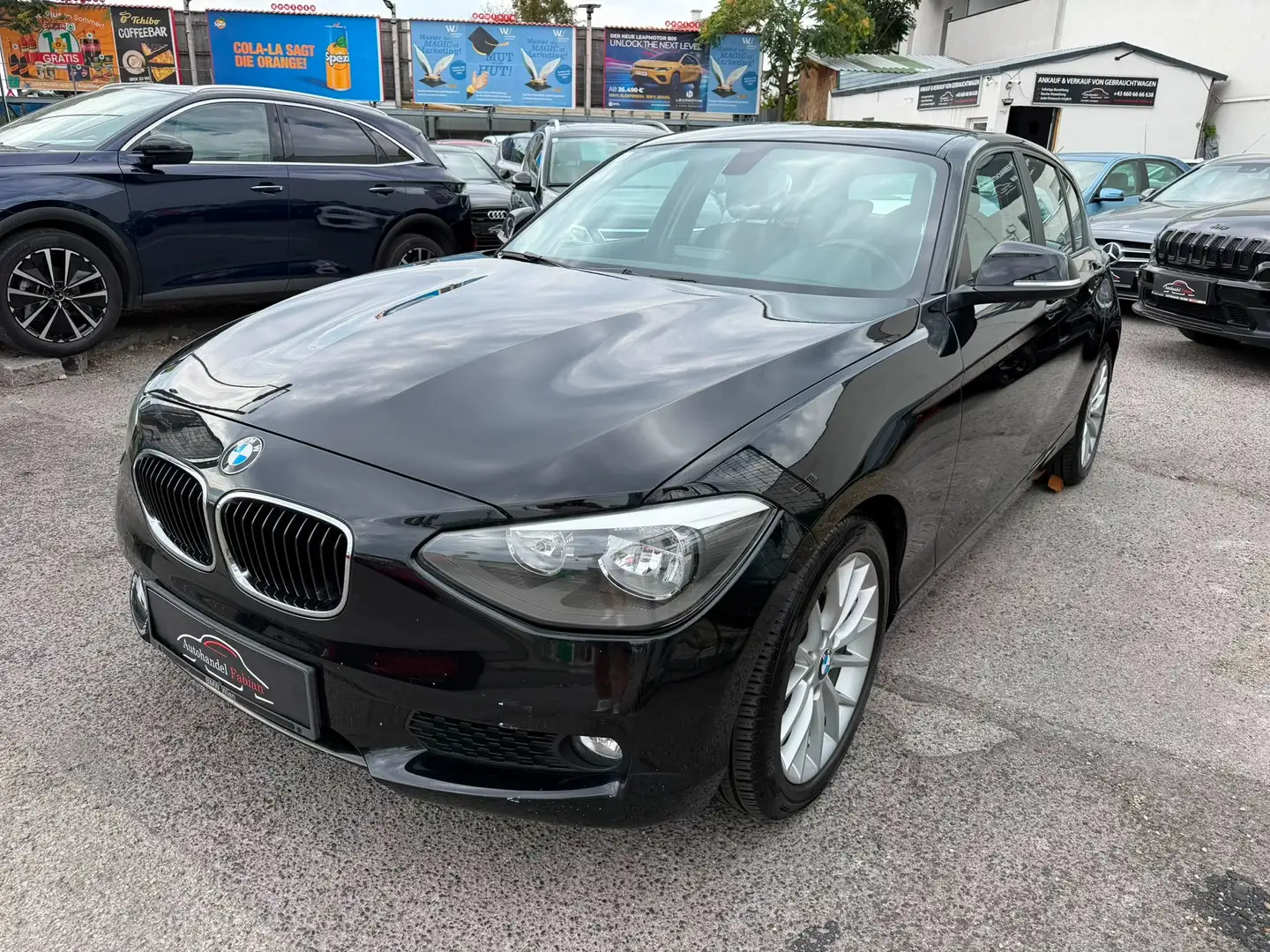 BMW 116 i 136PS Heckantrieb mit Klimaautomatik Bluetooth Schwarz - 1