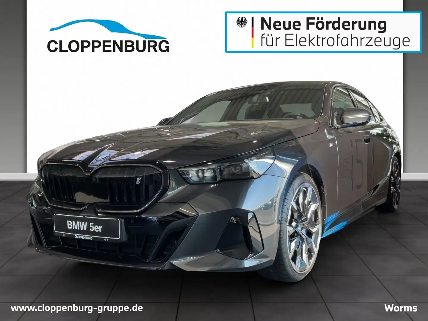 BMW i5 eDrive40 Head-Up+AHK+StHz+Navi UPE: 100.530€ Gris - 1