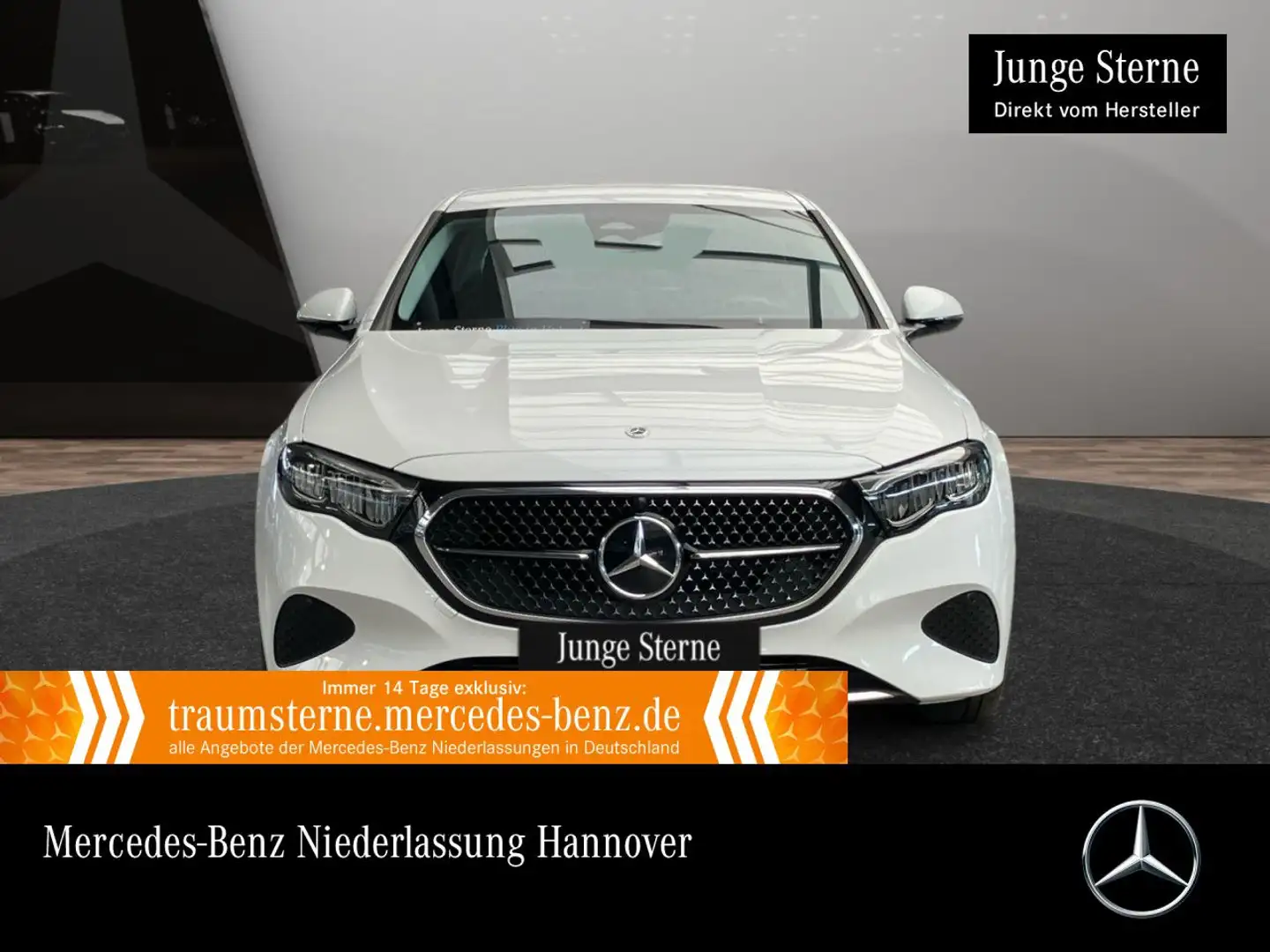 Mercedes-Benz E 220 d Avantgarde Distr. LED Kamera Spurhalt-Ass Weiß - 1