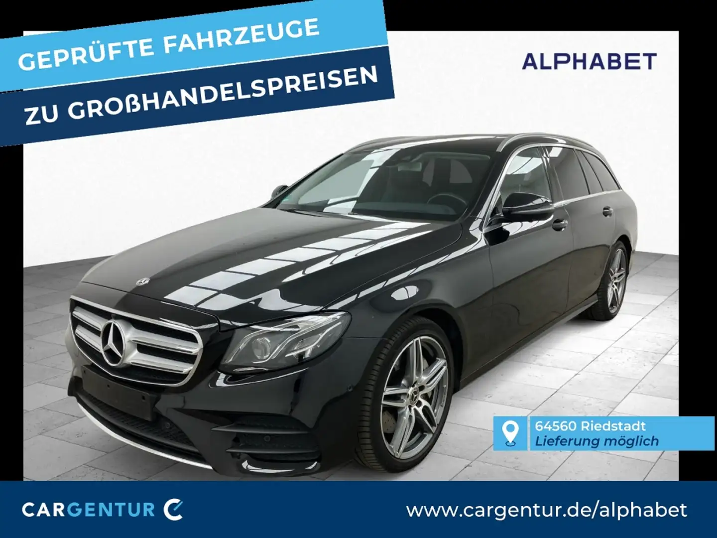 Mercedes-Benz E 400 T d AMG Line 4Matic Burmester Wide 360° Negru - 1