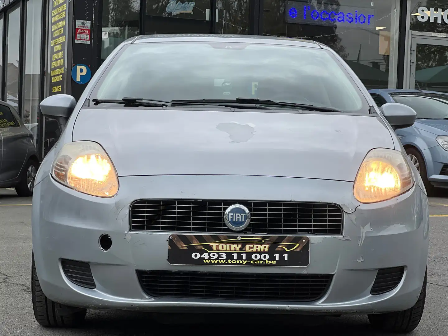 Fiat Punto Punto 1.2i ❗️prix marchand ou export❗️ Gris - 1