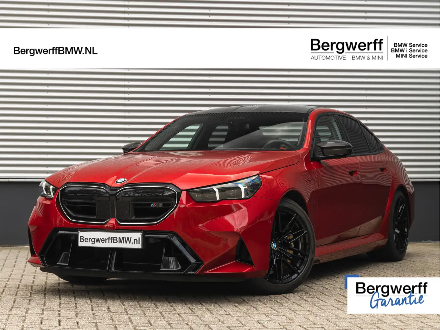 BMW M5 5-serie - Carbon Brakes - Bowers & Wilkins - Ultim Red - 1