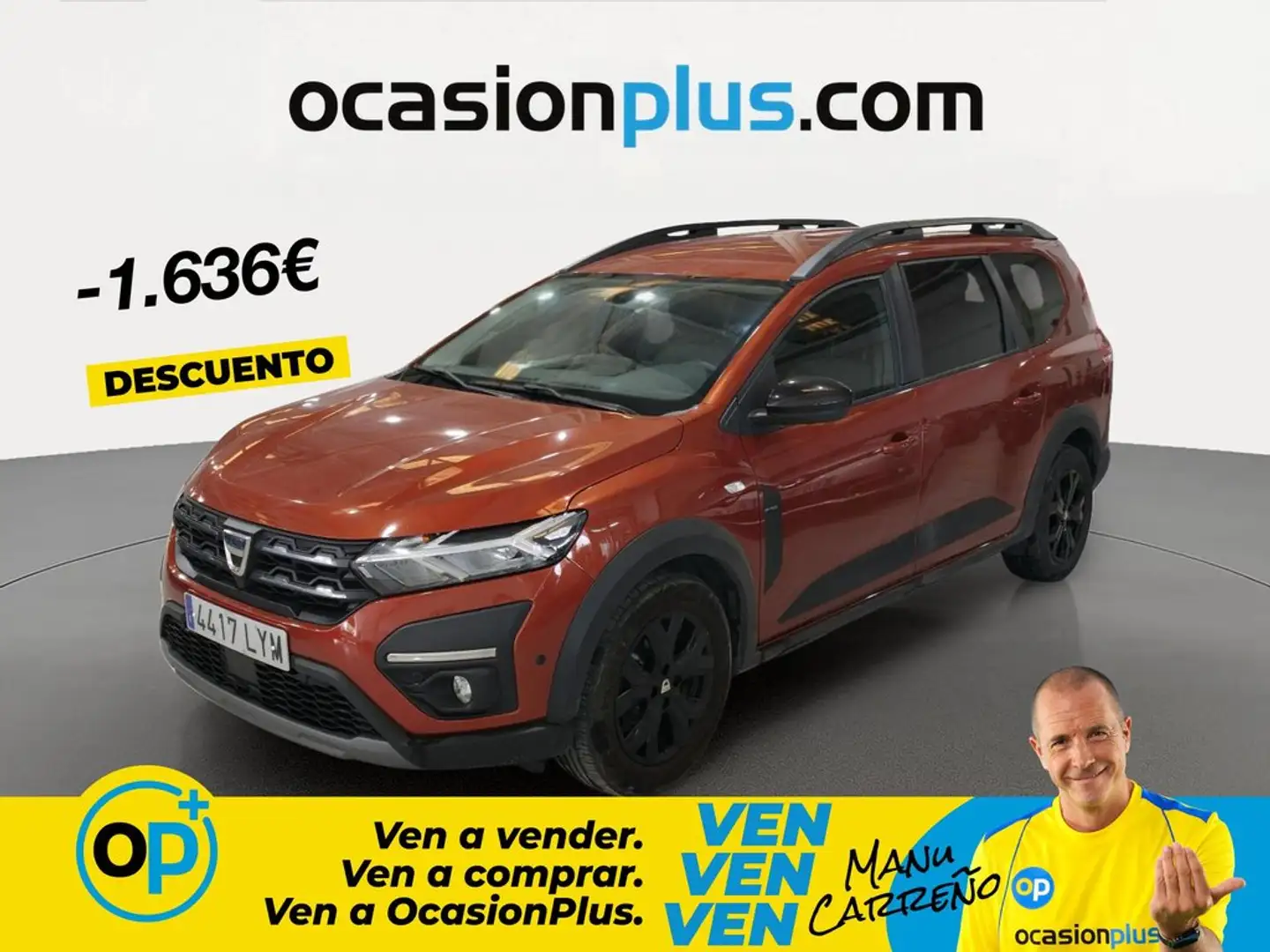 Dacia Jogger 1.0 TCe S.L Extreme 5pl. Naranja - 1