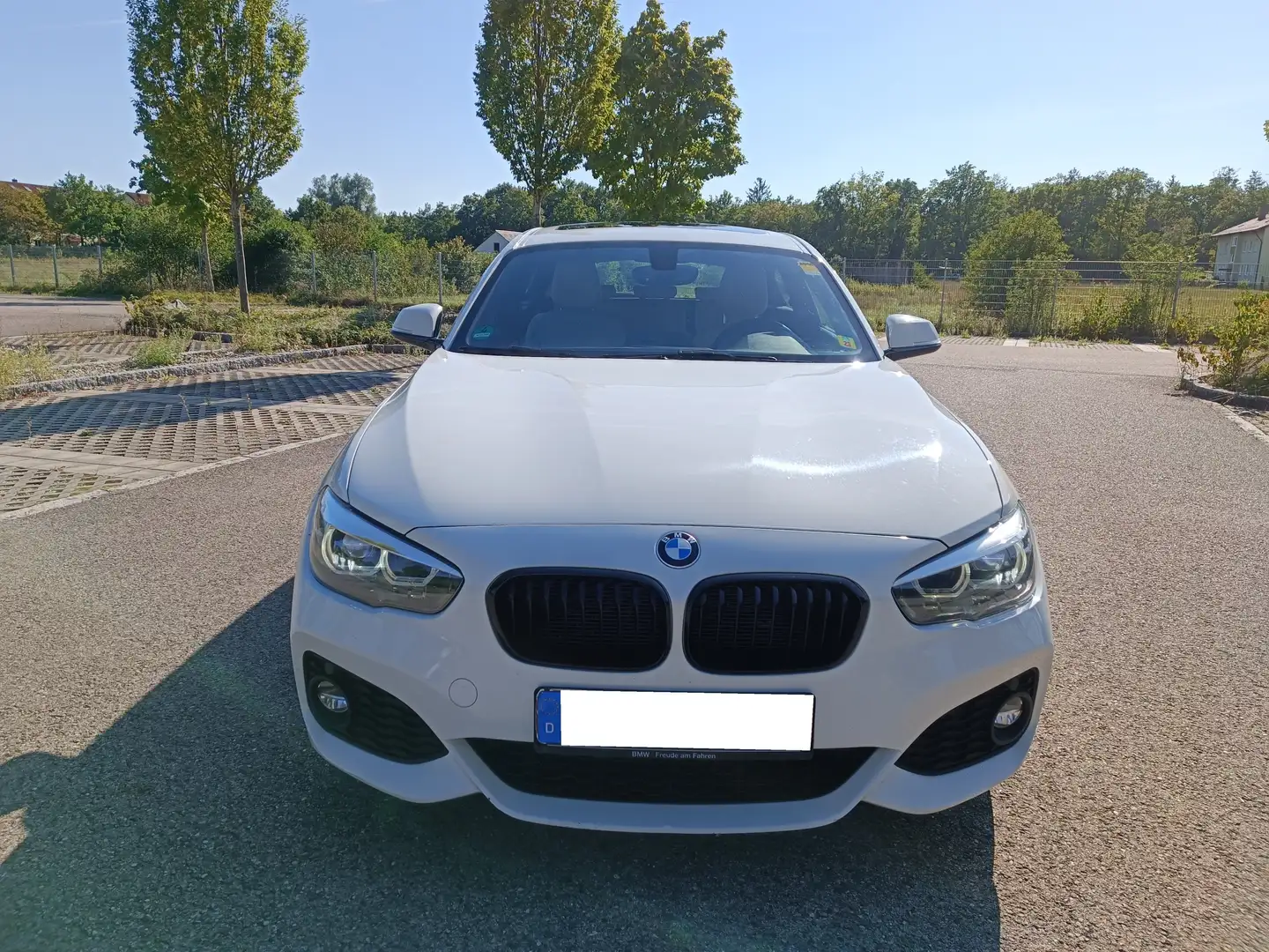 BMW 120 d M Paket Sport Individual -MwSt. -1. Hand Blanco - 1