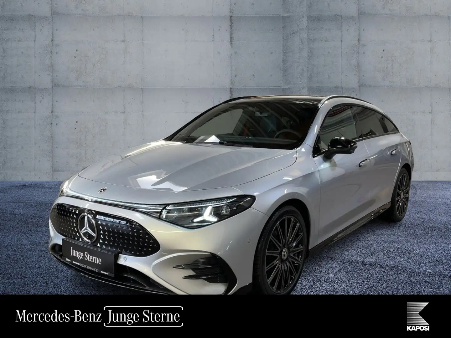 Mercedes-Benz CLA 350 4MATIC Shooting Brake mit EQ Technologie Silber - 1