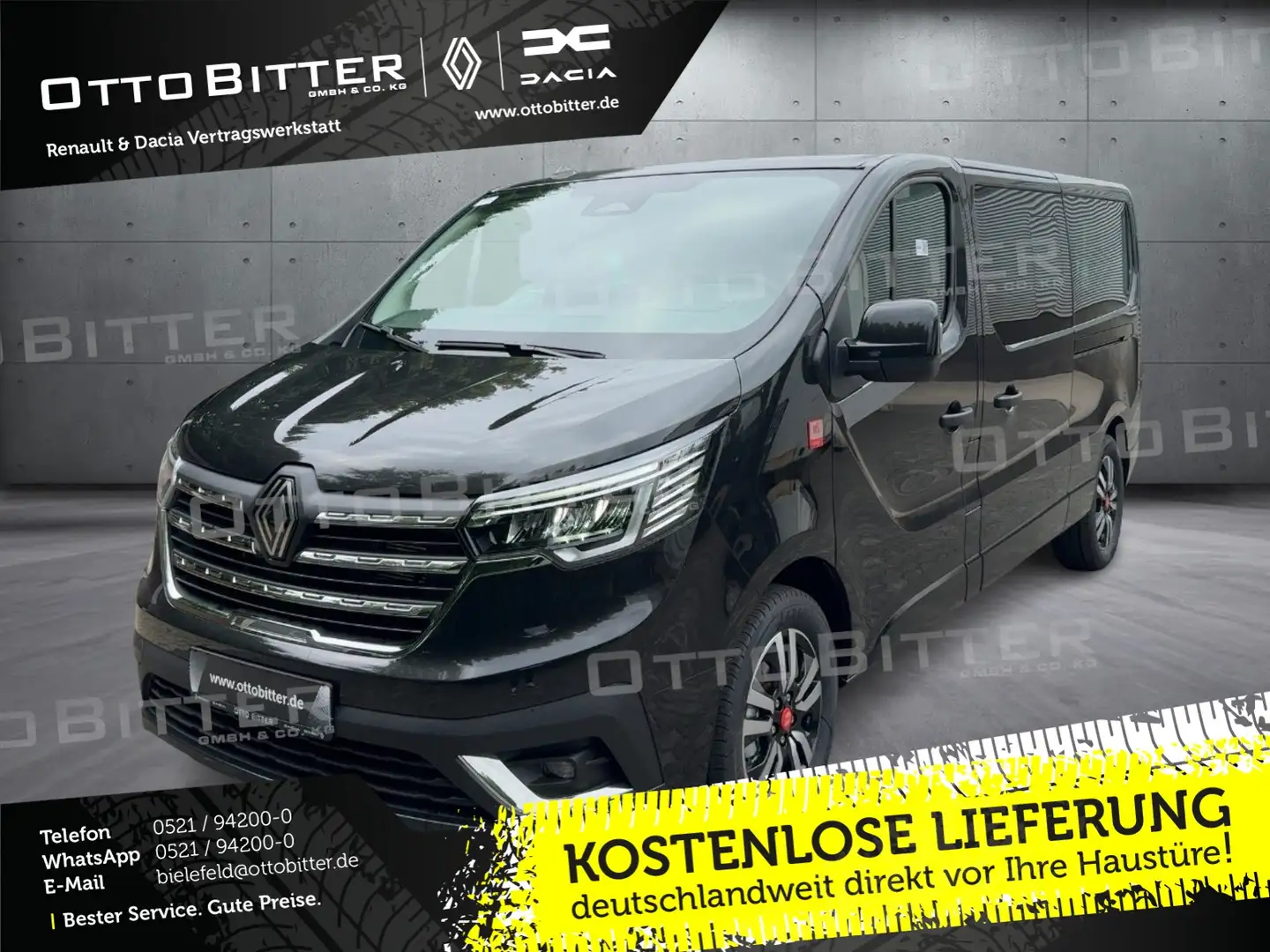 Renault Trafic Grand RED EDITION L2H1 dCi150 9-AUTOMATIK Nero - 1