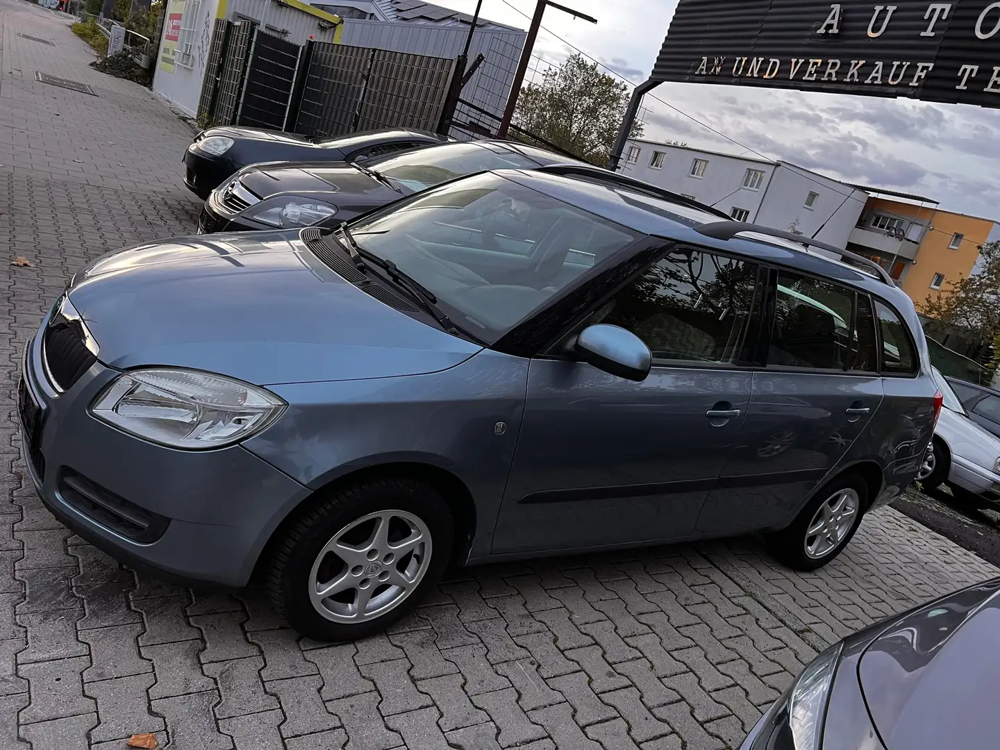 Skoda Fabia Fabia II Combi 1.4 TDI PD,Anhänger,Tempo,s.heiz Bleu - 2