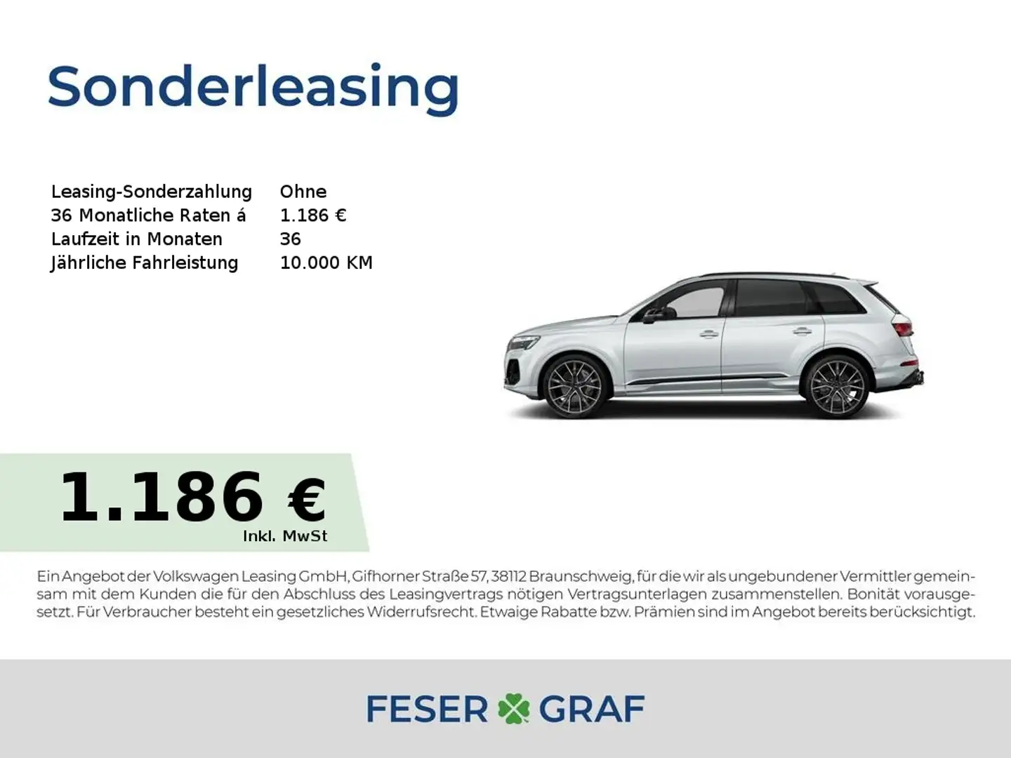 Audi Q7 SUV S line 50 TDI quattro 210(286) kW(PS) tiptr Silber - 1