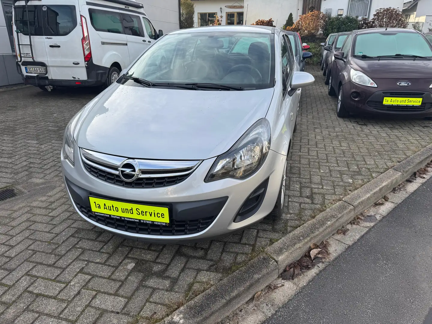 Opel Corsa Energy Klima El. Fenster Allwetter 1st Hand Argent - 1