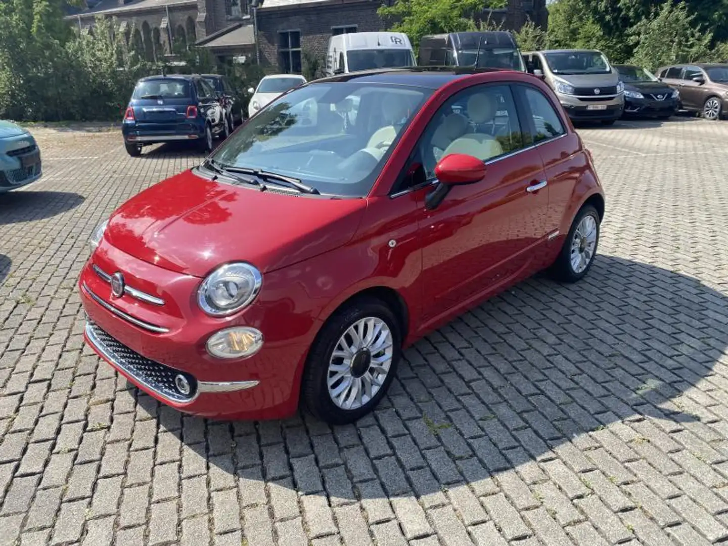 Fiat 500 Lounge Rouge - 1