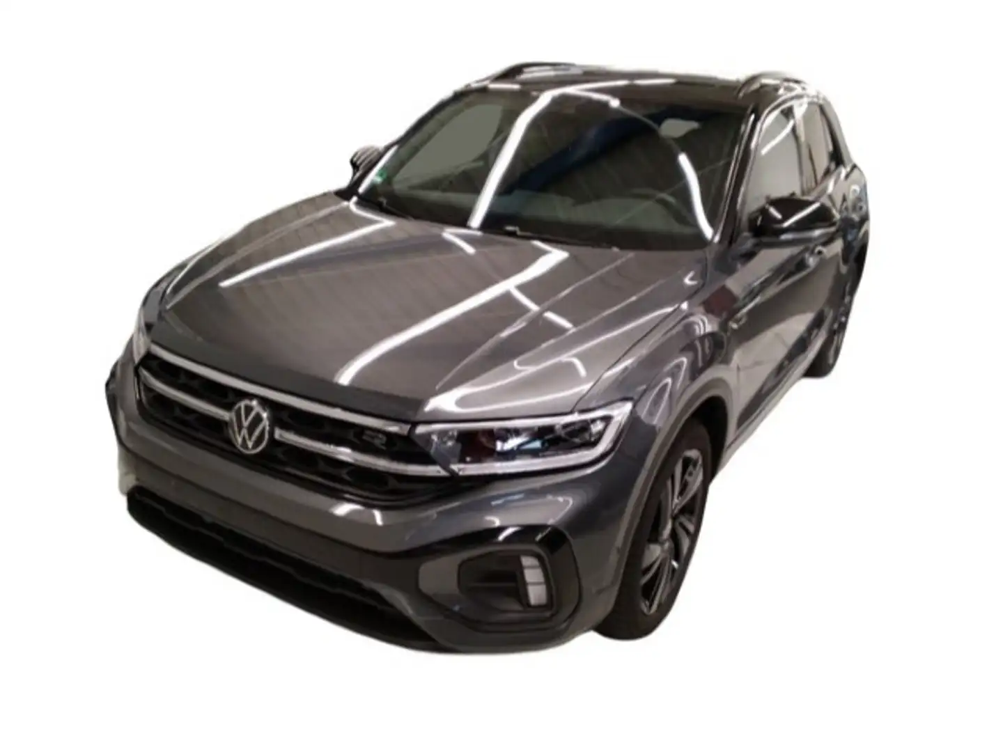 Volkswagen T-Roc 2.0 TDI DSG R-LINE BLACK LM18 PANO AHK ST. Grau - 2