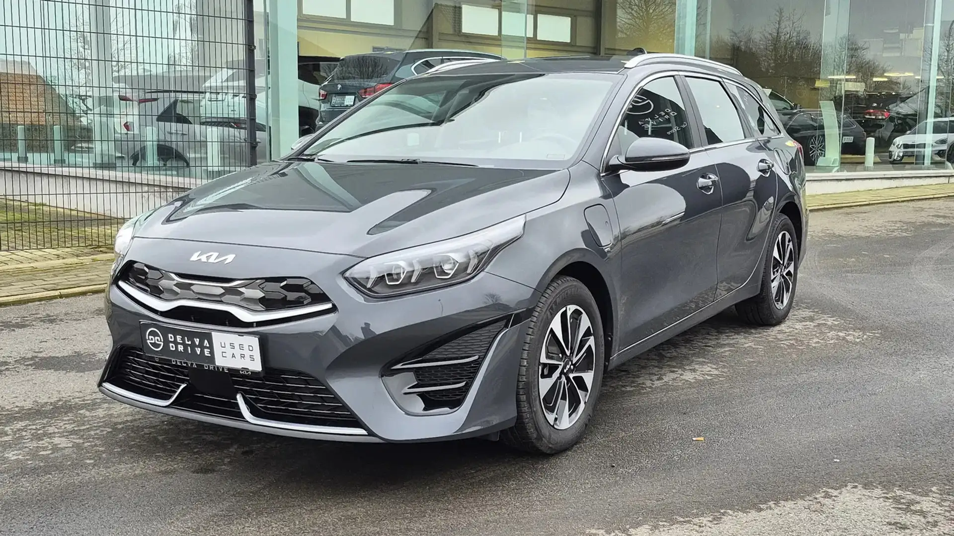 Kia Ceed SW / cee'd SW 1.6 GDi PHEV ✅ Plugin Hybrid ✅ 3 jaar garantie Gris - 1