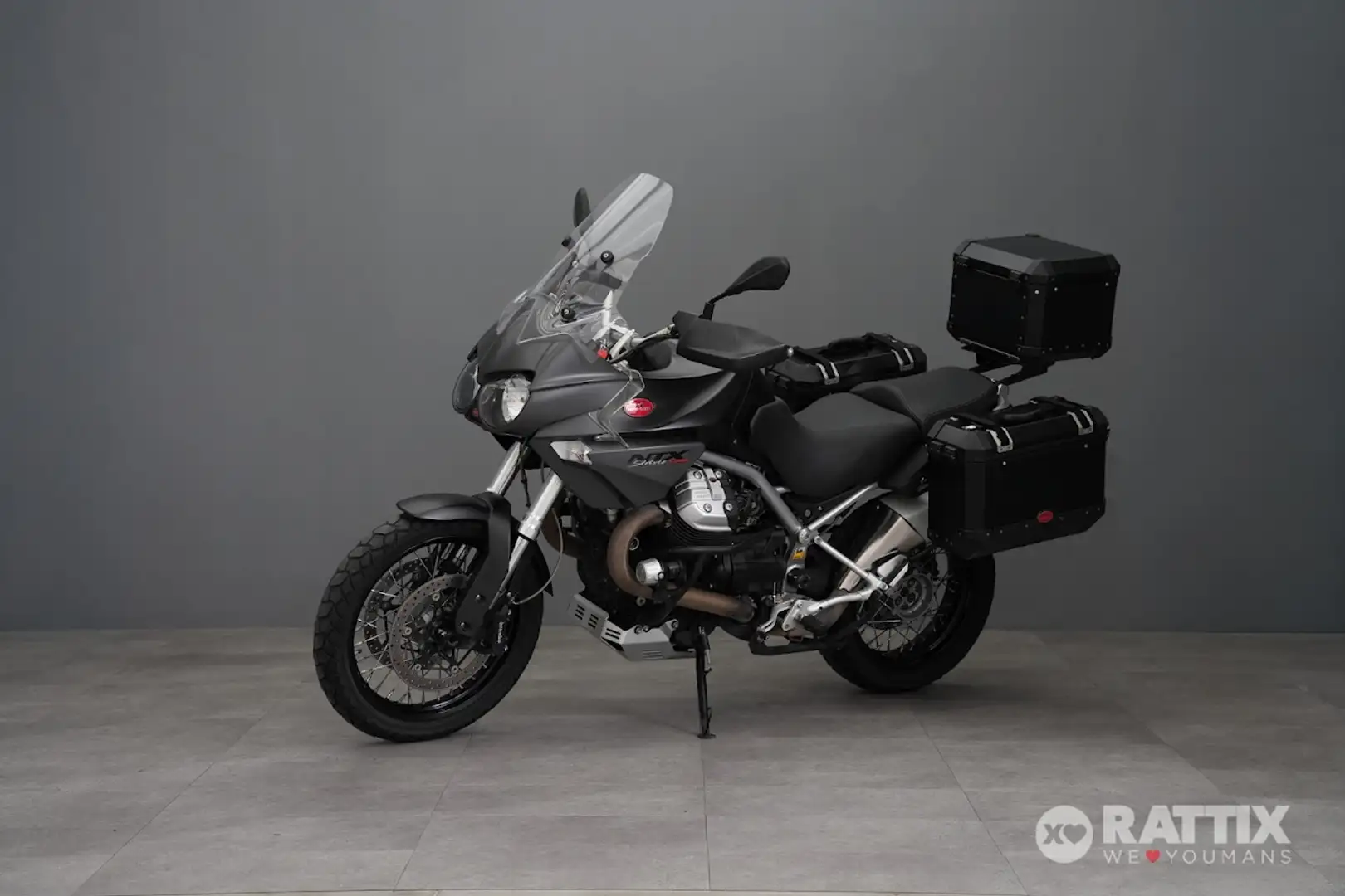 Moto Guzzi Stelvio 1200 NTX Abs Negro - 2