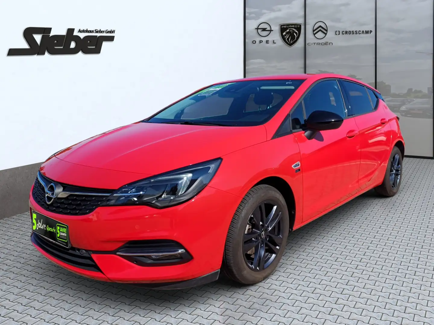 Opel Astra K 1.2 Turbo 2020 LED*KAMERA*SITZH*TEMPOMAT Rot - 1