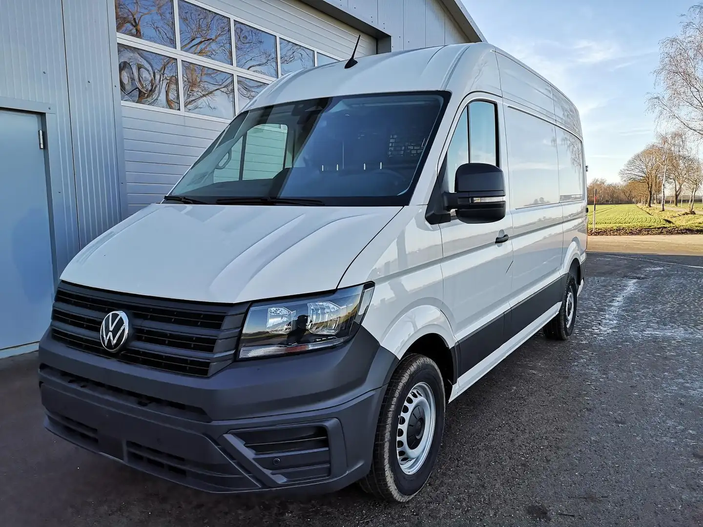 Volkswagen Crafter Kastenwagen Kasten 35 mittellang Hochda... Weiß - 1