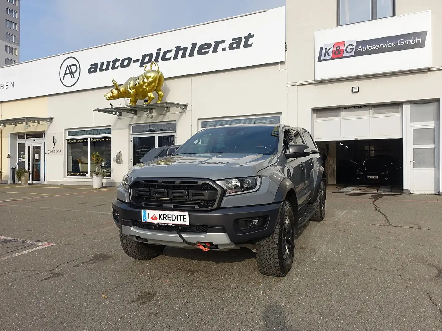 Ford Ranger Doppelkabine Raptor 4x4 2,0 EcoBlue Aut. Gris - 1
