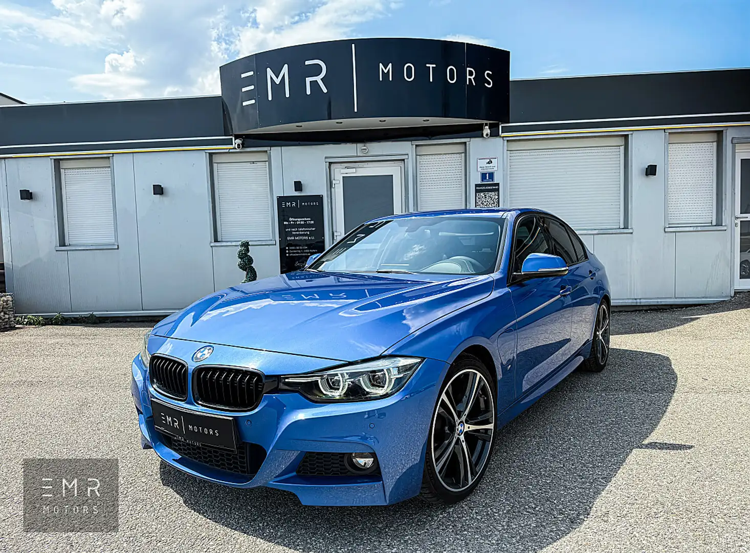 BMW 330 e M-PAKET SHADOW, LED-SCHEINWERFER, KEYLESS, 19... Blau - 1