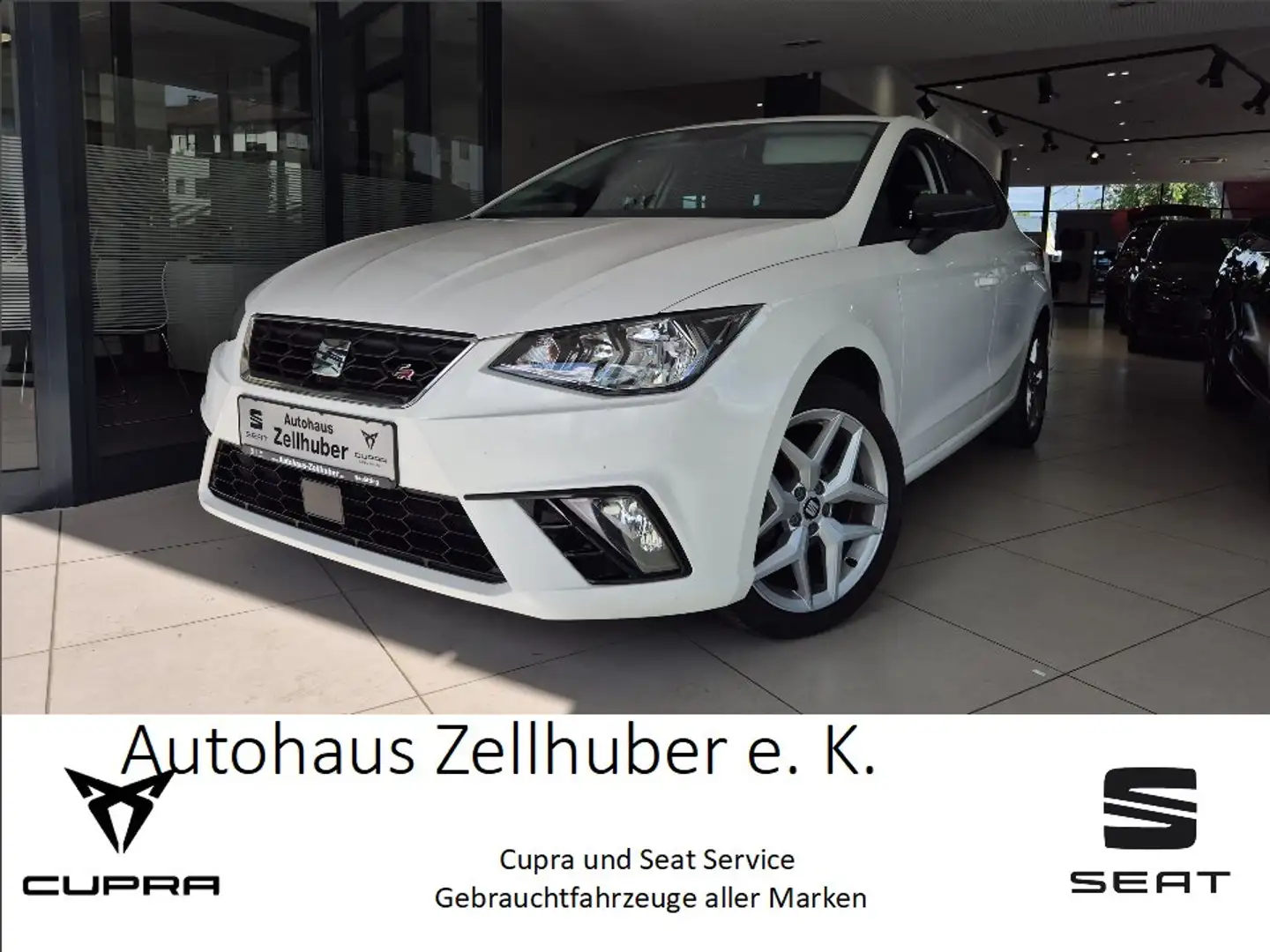 SEAT Ibiza 1.0 TGI FR *Navi*Full Link*Sitzheizung* White - 1